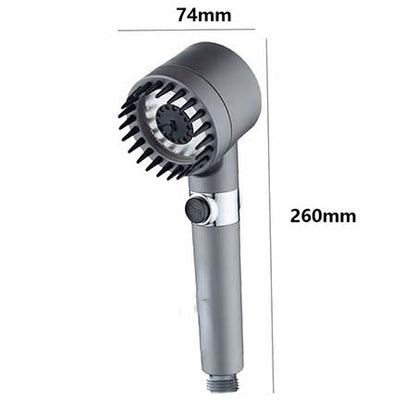 🏆Pomme de douche de luxe pour les soins de la peau et les massages - 3 modes de pulvérisation avec technologie d'économie d'eau pour une expérience de douche rajeunissante 💎🌊
