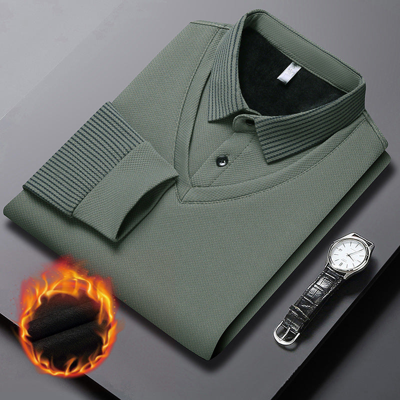 🔥50% DE RÉDUCTION ! 🍂 Chemise à Col Rayé 2 Pièces 👔📦