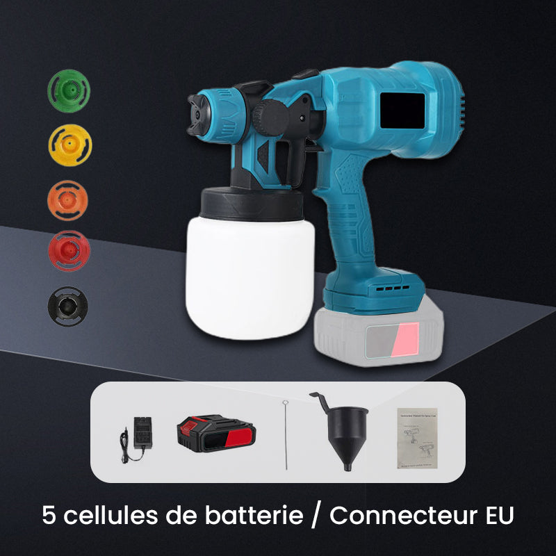 ⏳Spécial à durée limitée⏰Pistolet à Peinture Électrique Sans Fil🔫