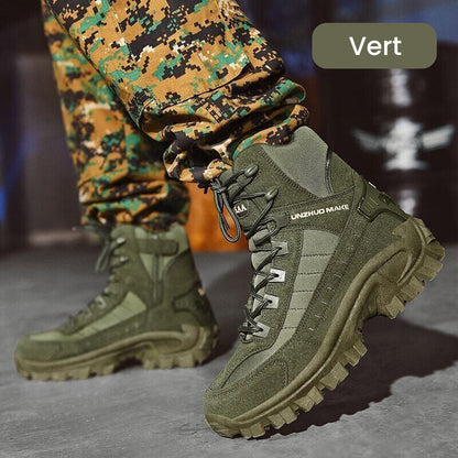 🥾50 % de réduction – Offre spéciale!🔥Bottes de sport tactiques montantes💧Imperméables & antidérapantes, durabilité améliorée