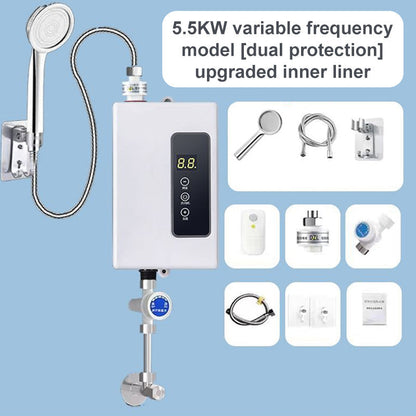 🔥 60% DE RÉDUCTION ! ✨ Chauffe-eau Instantané sans Réservoir - Design Compact avec Contrôle de Température Numérique pour Économie d'Énergie ⚡🚿