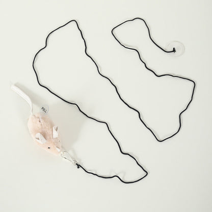 Souris jouet en peluche avec son pour chats