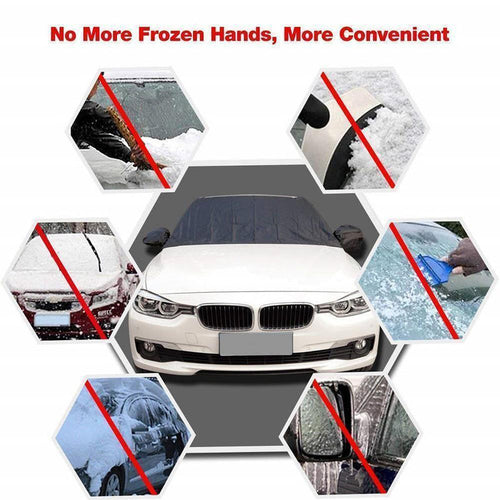 Couverture magnétique pour pare-brise de voiture