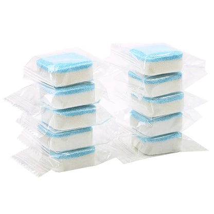 📢 Achetez 5, obtenez 5 GRATUITS ⏰ Tablettes de Nettoyage pour Lave-Linge – Éliminent les résidus, désinfectent à 99 % & compatibles hublot/frontal ! 🌀🧼