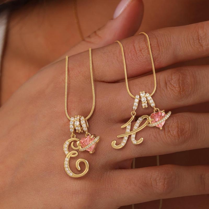 💖 DERNIER JOUR – 57 % DE RÉDUCTION ✨ Colliers à pendentifs 3 rangs avec initiales A-Z 🎀 | Personnalisés et élégants