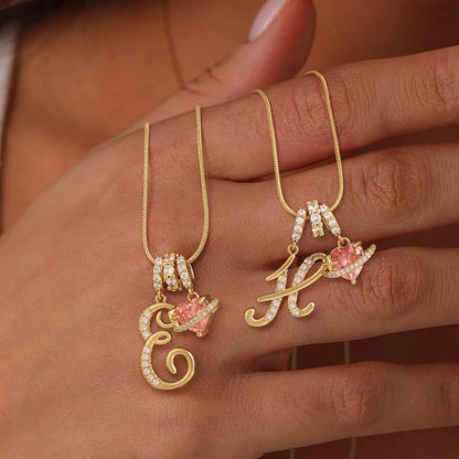 💖 DERNIER JOUR – 57 % DE RÉDUCTION ✨ Colliers à pendentifs 3 rangs avec initiales A-Z 🎀 | Personnalisés et élégants