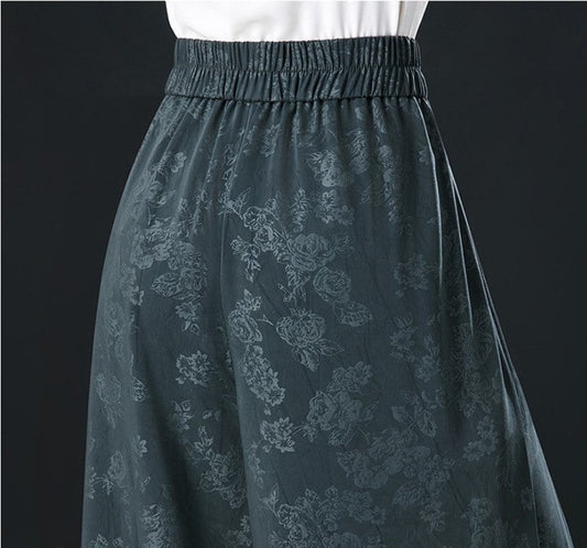 Pantalon à taille haute