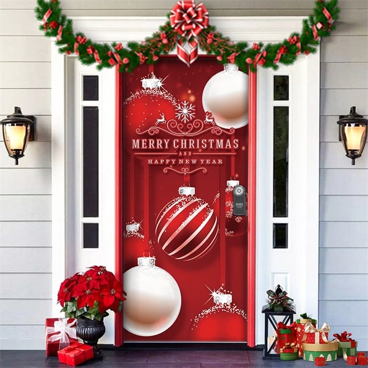 🎄Offres anticipées de Noël - 50 % de réduction🎅Décorations de Noël 2024 pour porte d'entrée🎅