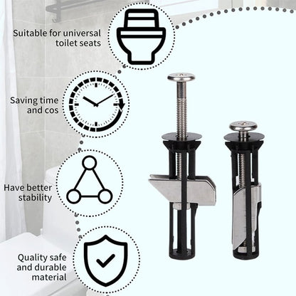 🎁Achetez 1 Obtenez 1 Gratuit🎉Vis de fixation pour siège de toilettes à usage intensif🔩