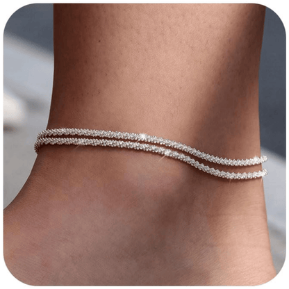 🥰Cheville étanche délicate et superposée pour