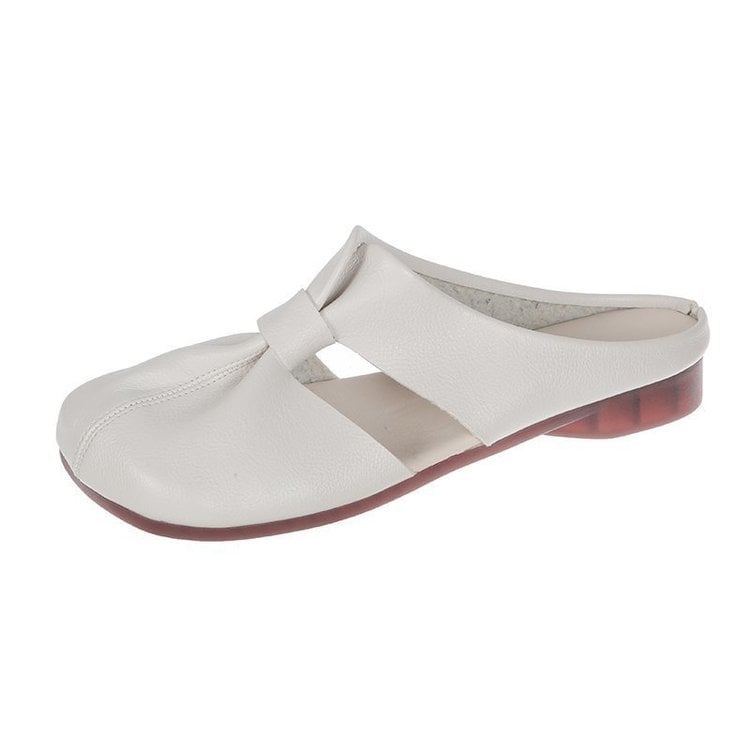 🔥Soldes d'été 52% de réduction👣Mules plates à découpes
