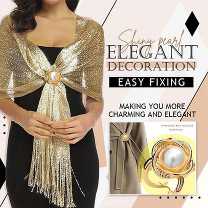 ✨ Boucle élégante pour manteau et écharpe (Remise 50%) – L’élégance au bout des doigts !