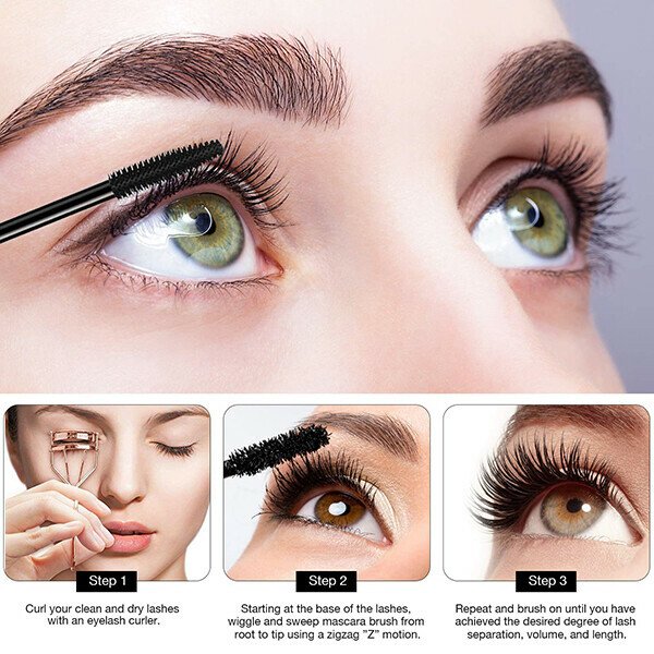 Achetez-en un et obtenez-en un gratuit -4D Mascara bouclé allongeant