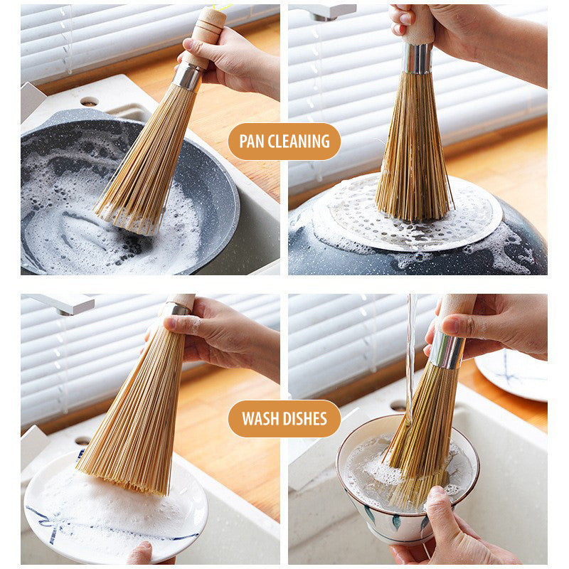 Brosses de Cuisine en Bambou Naturel