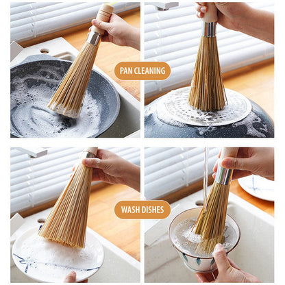 Brosses de Cuisine en Bambou Naturel