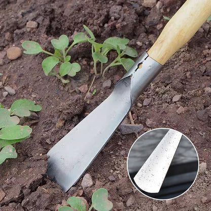 Outils de jardinage – Pelle à désherber, Transplantoir et Râteau