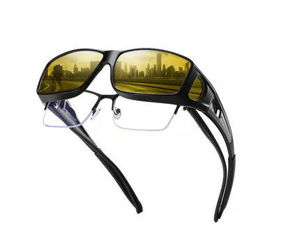 🕶️55% DE RÉDUCTION MAINTENANT🎁Lunettes de Conduite Nuit - Verres Polarisés & Anti-Reflets, Vision Claire et Sécurisée pour la Nuit ✨