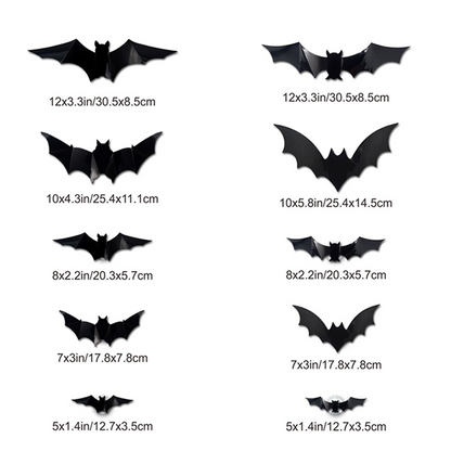 🦇✨ Applique murale LED 3D chauve-souris — Déco unique & lumière stylée ! 💡 Achetez-en plus, économisez davantage !