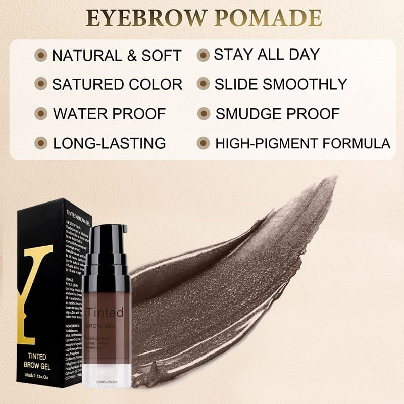 💄 ACHETEZ 1, OFFERT 1 ! ✨ Gel Sourcils Teinté Longue Tenue – Fixation Waterproof, Application Facile & Effet Naturel 🌸🖌️