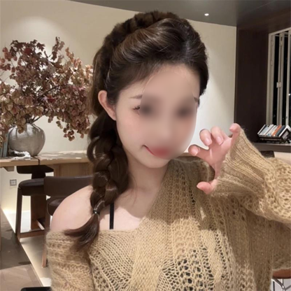 Serre-tête à imprimé léopard avec dents