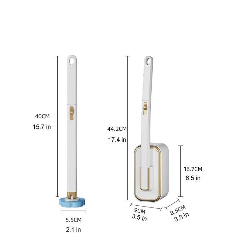PLUS DE 50 000 UNITÉS VENDUES !🚽💦Ensemble innovant de brosses de toilettes jetables à fixation murale✨