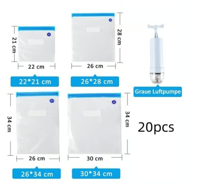 🔥Vente à chaud - 50 % de réduction🔥Ensemble de sacs de mise sous vide