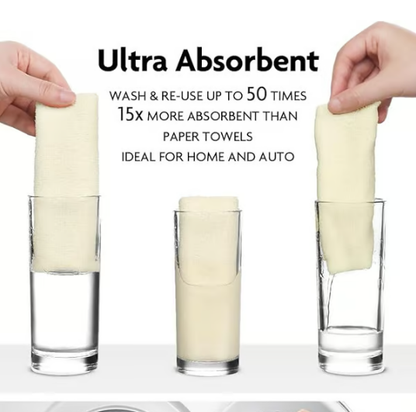 Achetez-en 2 et obtenez-en 1 gratuitement🔥Vente chaude♻️ Rouleau de tissu microfibre réutilisable 🧻