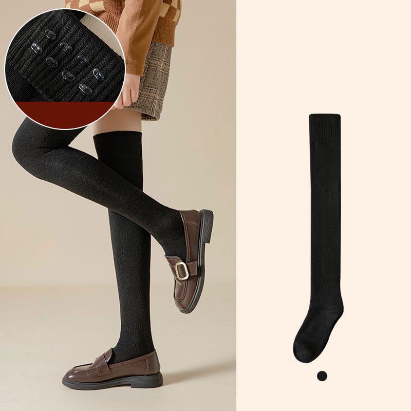 Chaussettes Épaisses au-dessus du Genou