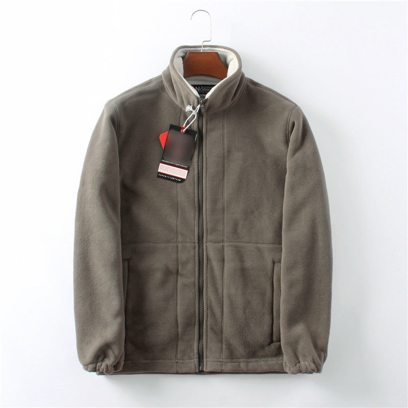 🎁Veste chaude rembourrée double couche unisexe