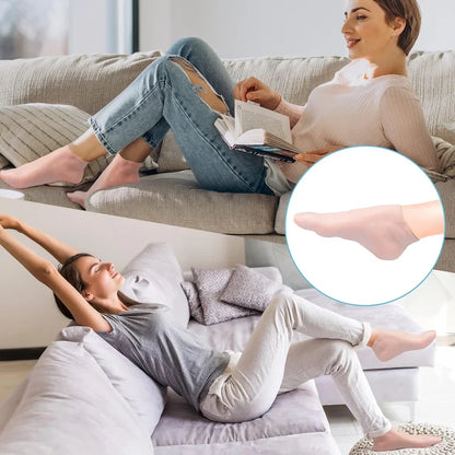 Masque hydratant pour les pieds Chaussettes en silicone protectrices et exfoliantes