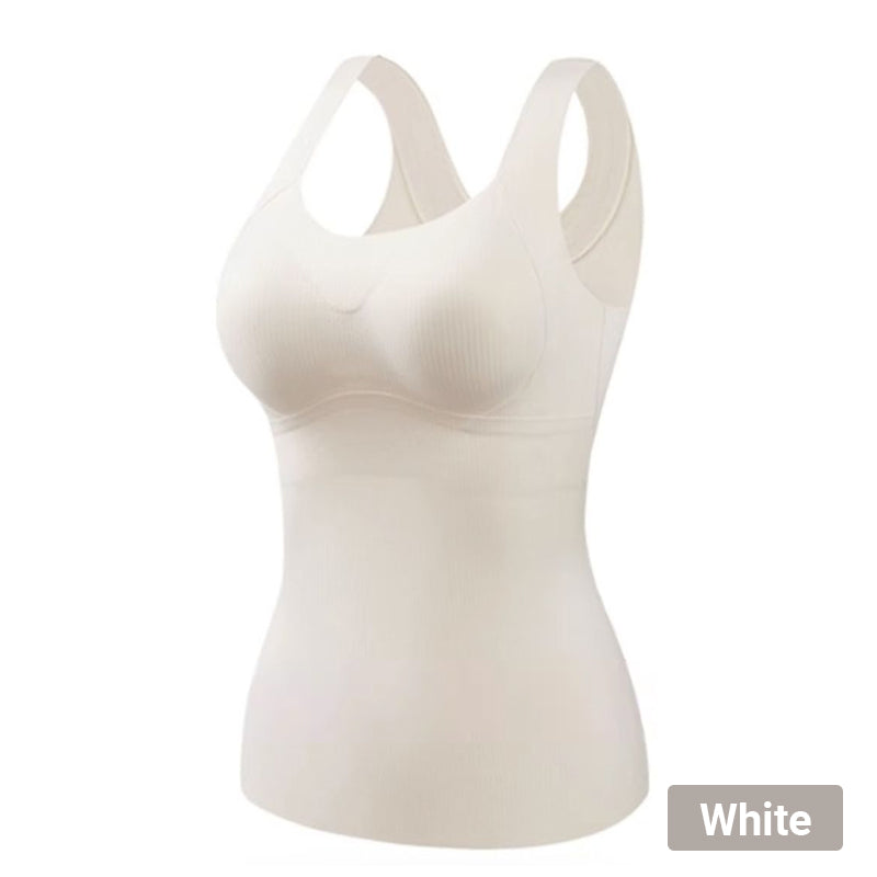 🎊Vente spéciale du Nouvel An🎊Débardeurs thermiques pour femmes avec soutien-gorge intégré