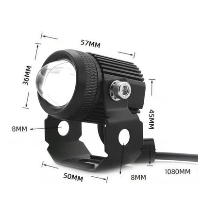 Phare Puissant à LED pour Motocyclette