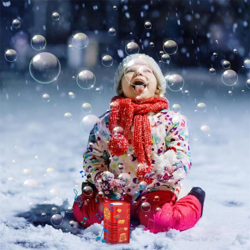Remise de Noël🎉Machine à bulles de feux d'artifice