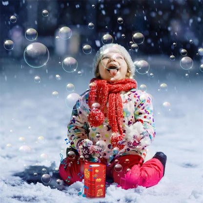 Remise de Noël🎉Machine à bulles de feux d'artifice