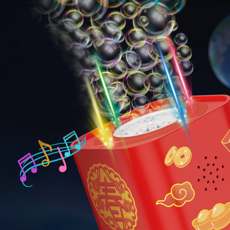 Remise de Noël🎉Machine à bulles de feux d'artifice