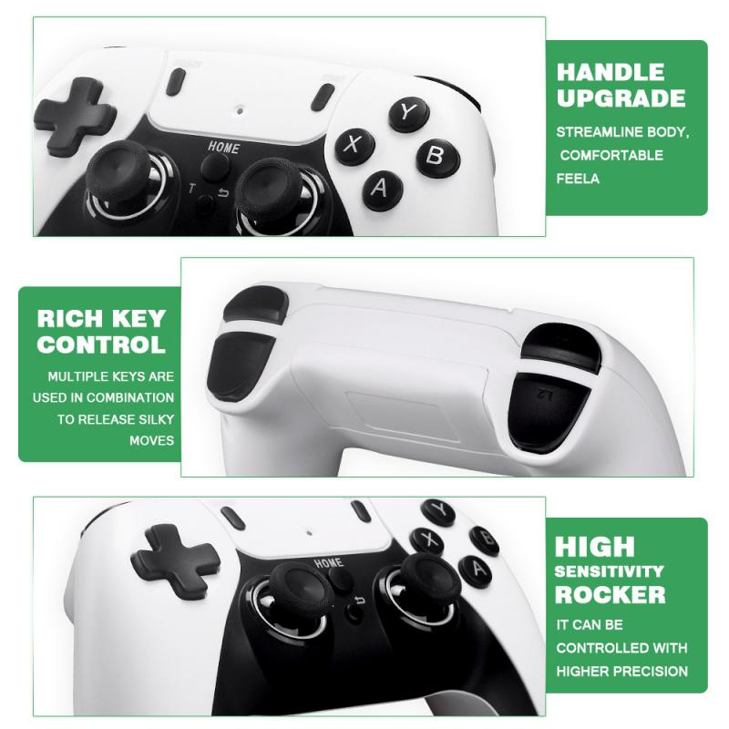 🎁 Cadeaux Priviléges de Noël🎄Bâtons de jeu double rétro noir et blanc pour la maison - Revivez l'époque des salles d'arcade