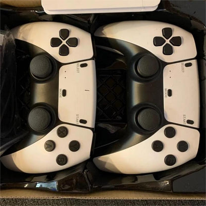 🎁 Cadeaux Priviléges de Noël🎄Bâtons de jeu double rétro noir et blanc pour la maison - Revivez l'époque des salles d'arcade