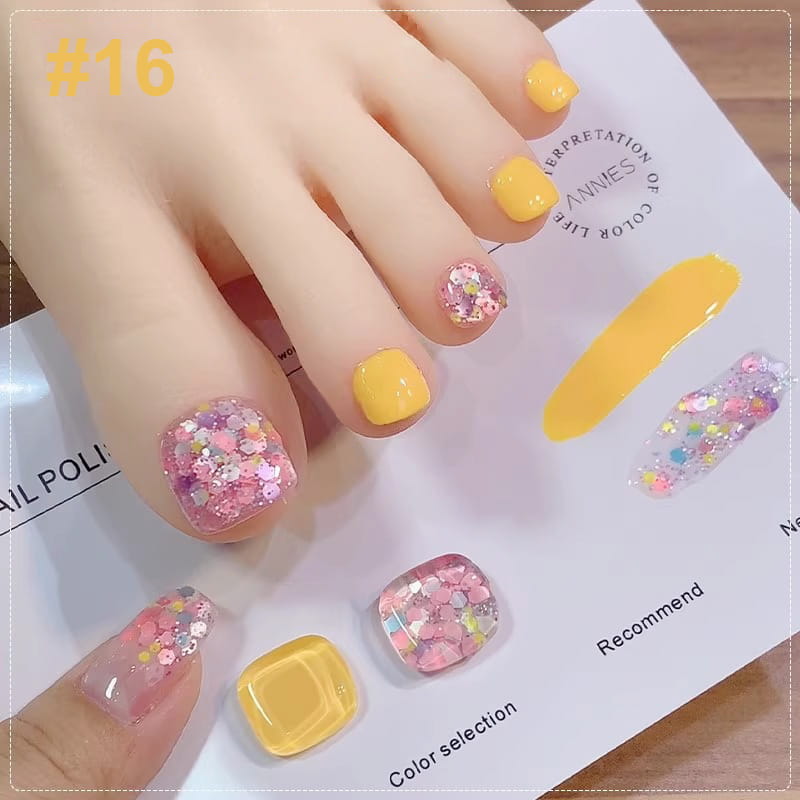 🎄 Promotion Exceptionnelle de Noël🎁Ensemble de vernis à ongles bicolores à paillettes tendance💄💅