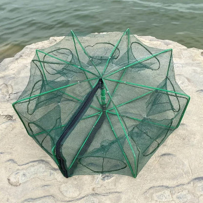 🐟🔥 50 % DE RÉDUCTION – Filet de pêche renforcé auto-pliable 🎣✨