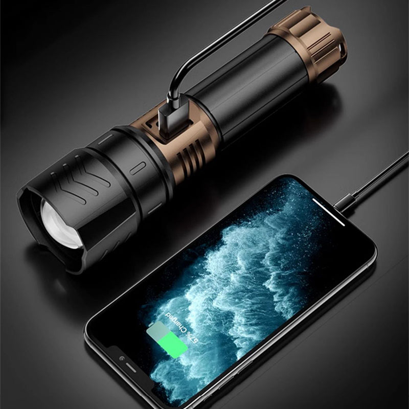 🔥 2026 Nouvelle mise à niveau🔥Lampe de poche LED haute luminosité et éclairage longue distance