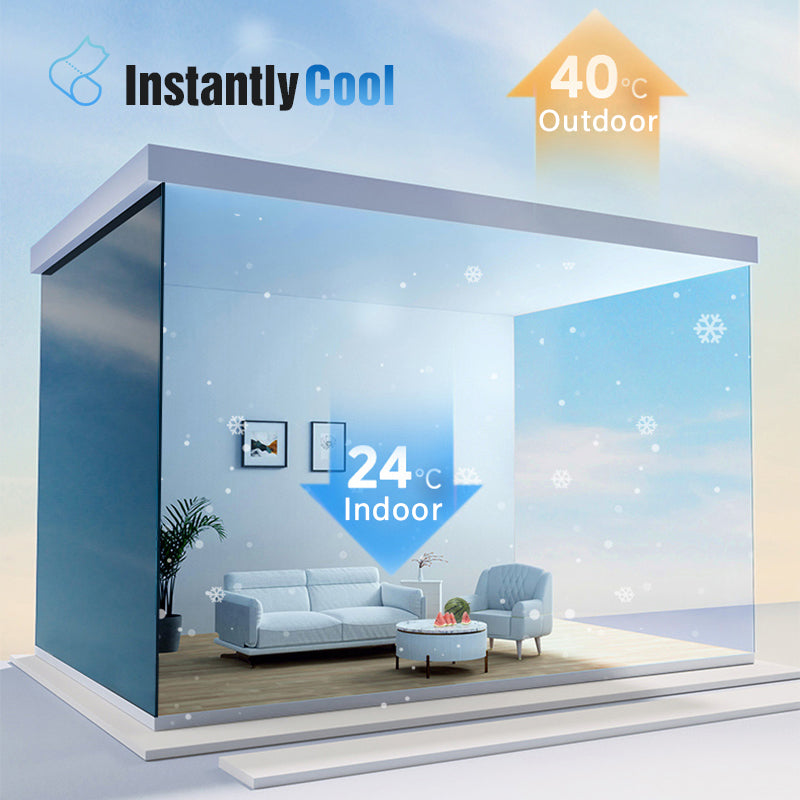 🔥 Nouvelle mise à niveau 2026 🔥 Film de confidentialité isolant thermique simple face en verre
