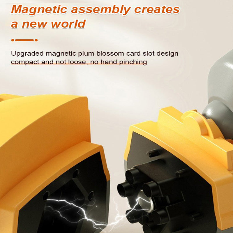 🎁Jouets assemblés pour voitures à transformation magnétique (LIVRAISON GRATUITE)🤖