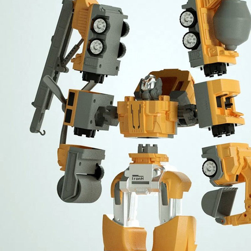 🎁Jouets assemblés pour voitures à transformation magnétique (LIVRAISON GRATUITE)🤖