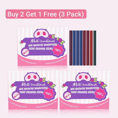 💥💥50% de réduction pour une durée limitée 💥💥✨Bâtonnets de nettoyage de toilettes multifonctionnels, antibactériens et désodorisants🌈