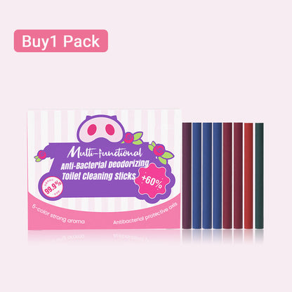 💥💥50% de réduction pour une durée limitée 💥💥✨Bâtonnets de nettoyage de toilettes multifonctionnels, antibactériens et désodorisants🌈