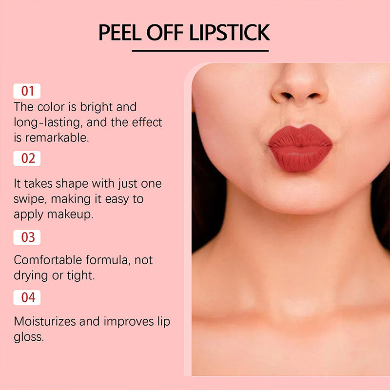 💄ACHETEZ-EN 1, OBTENEZ-EN 1 GRATUITEMENT💋💦Gloss à lèvres résistant aux taches, facile à déchirer pour un effet éclatant ! Lip Stain Masque