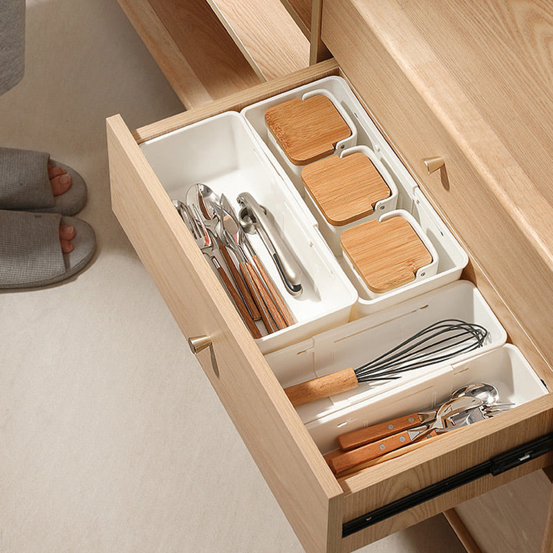 🧺 Organisateur de tiroir extensible – Rangez cuisine, salle de bain et bureau sans désordre !