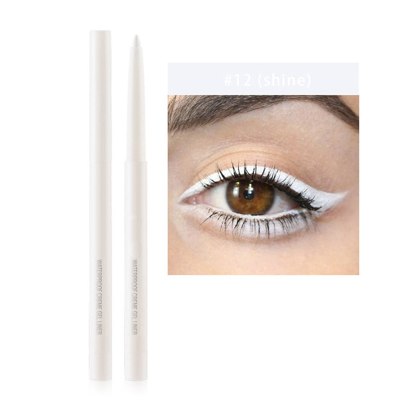 Ensemble de 20 Crayons d'Eyeliner Imperméables et Multicolores de Longue Tenue