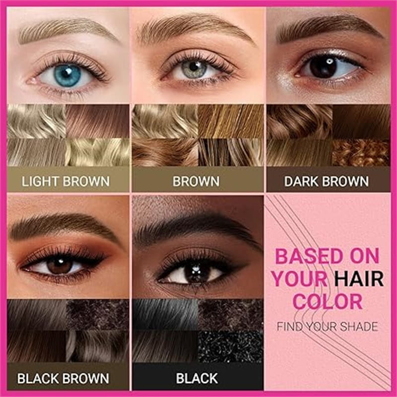 🔥 Offrez-vous des sourcils parfaits – Crayon à Sourcils Naturel 2-en-1, Waterproof & Longue Tenue à 2 Pointes (1 acheté = 1 offert) ✨👁️