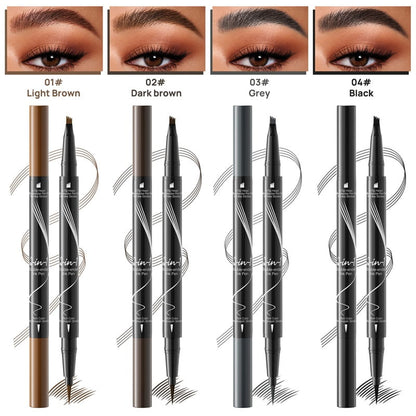 🔥 Offrez-vous des sourcils parfaits – Crayon à Sourcils Naturel 2-en-1, Waterproof & Longue Tenue à 2 Pointes (1 acheté = 1 offert) ✨👁️